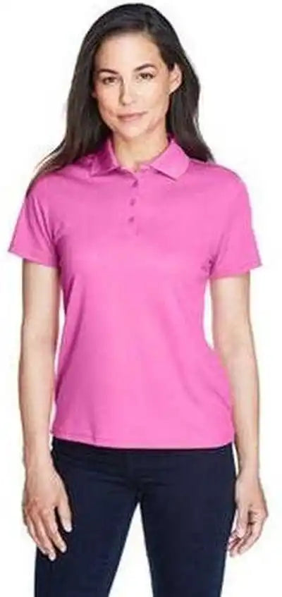 Core 365 78181 Ladies’ Origin Performance Pique Polo Charcoality Pink