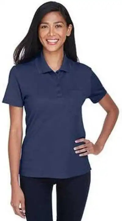 Core 365 78181p Ladies’ Origin Performance Pique Polo with Pocket - Navy