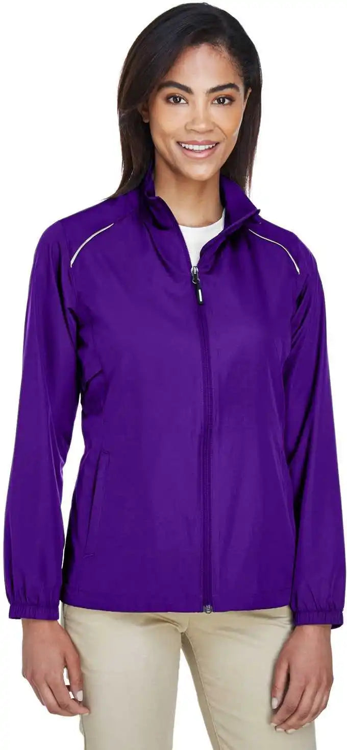 Core 365 78183 Ladies’ Motivate Unlined Lightweight Jacket Campus Purple