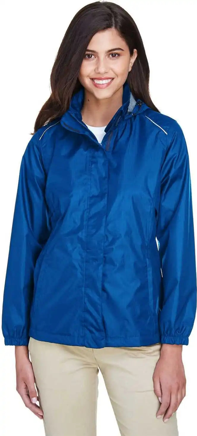 Core 365 78185 Ladies’ Climate Seam Sealed Lightweight Variegated Ripstop Jacket True Royal / Ladies m