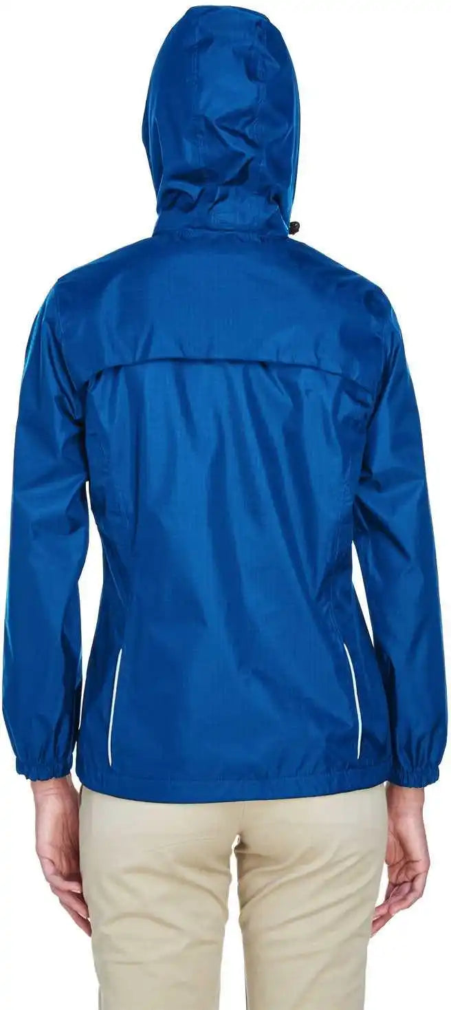 Core 365 78185 Ladies’ Climate Seam Sealed Lightweight Variegated Ripstop Jacket True Royal / Ladies m