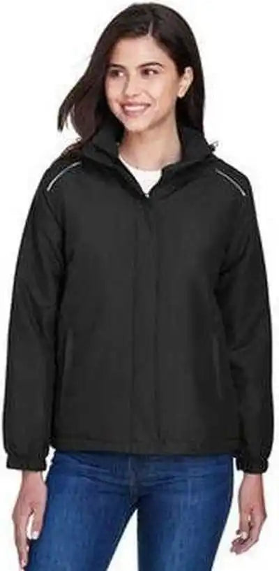 Core 365 78189 Ladies’ Brisk Insulated Jacket - Black