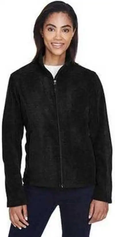 Core 365 78190 Ladies’ Journey Fleece Jacket - Black