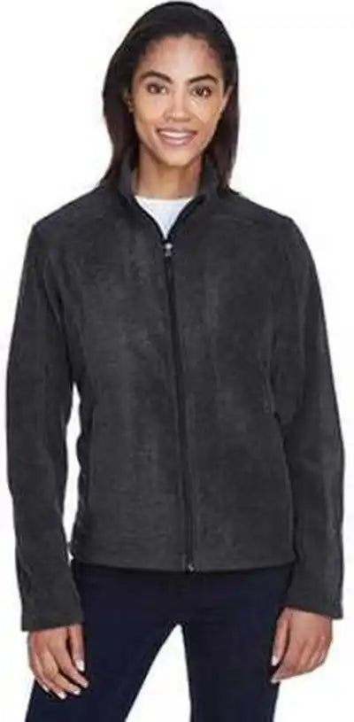 Core 365 78190 Ladies’ Journey Fleece Jacket Heather Charcoal