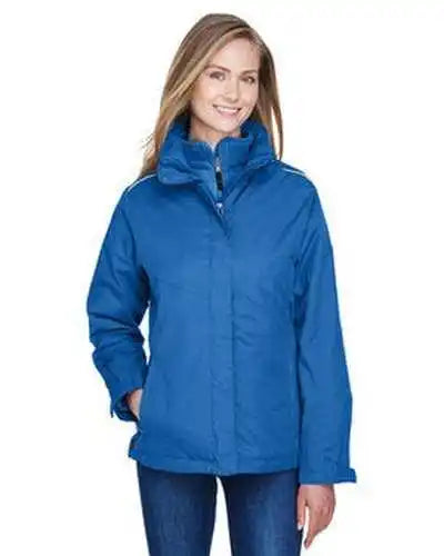 Core 365 78205 Ladies’ Region 3-in-1 Jacket with Fleece Liner - True Royal