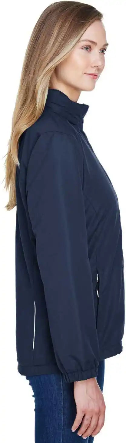Core 365 78224 Ladies’ Profile Fleece Lined All Season Jacket Navy