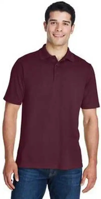 Core 365 88181 Men’s Origin Performance Pique Polo Burgundy