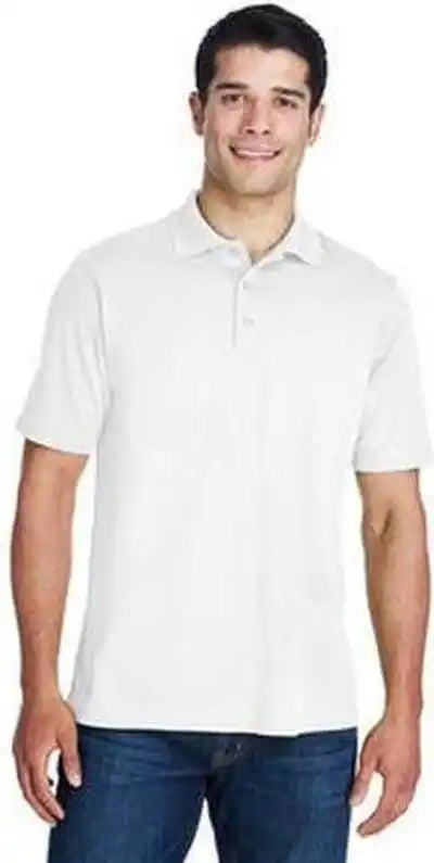 Core 365 88181t Men’s Tall Origin Performance Pique Polo - White