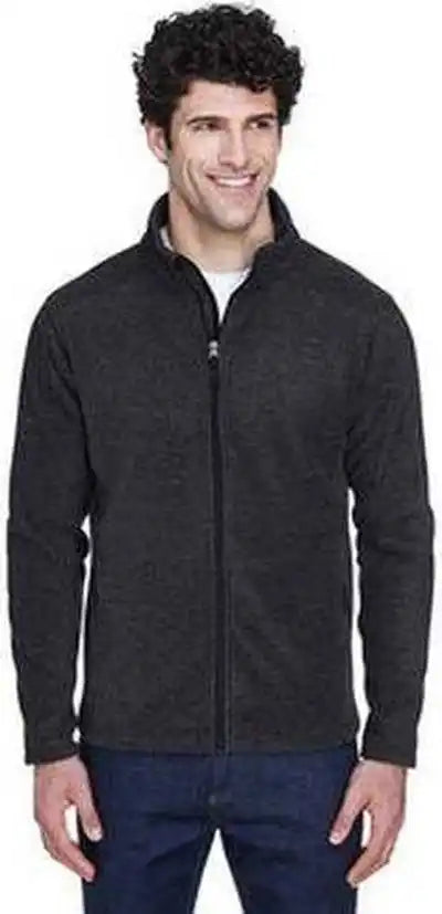 Core 365 88190 Men’s Journey Fleece Jacket Heather Charcoal
