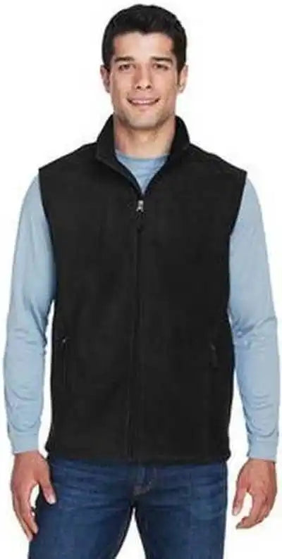 Core 365 88191 Men’s Journey Fleece Vest - Black