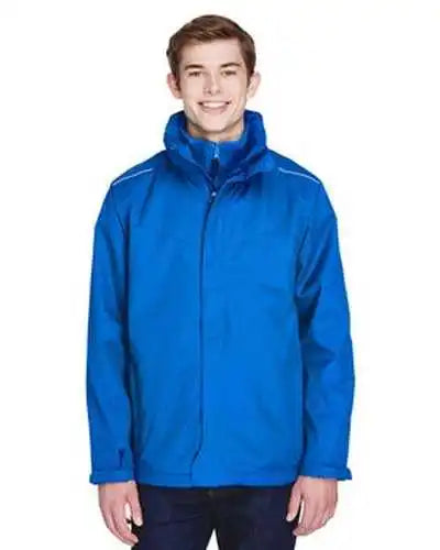 Core 365 88205 Men’s Region 3-in-1 Jacket with Fleece Liner - True Royal
