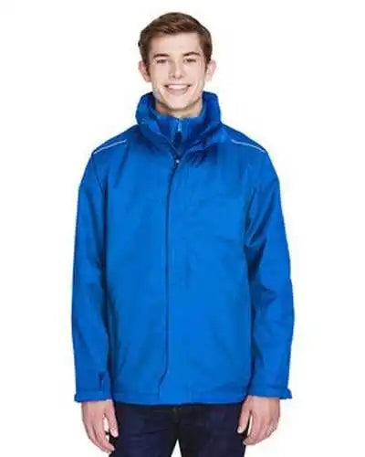 Core 365 88205 Men’s Region 3-in-1 Jacket with Fleece Liner - True Royal