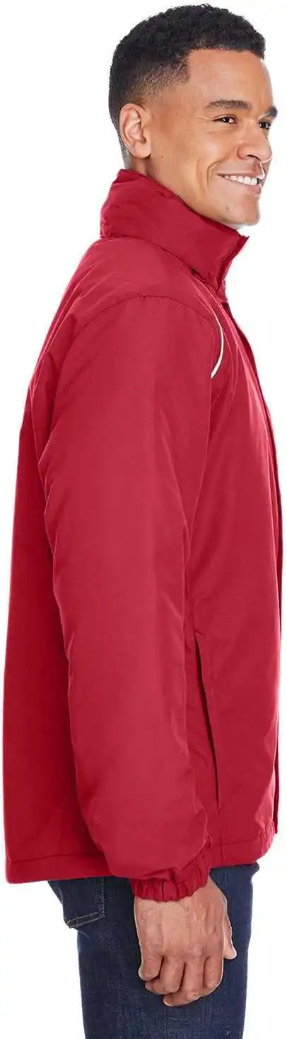 Core 365 88224 Men’s Profile Fleece-lined All-season Jacket - Red