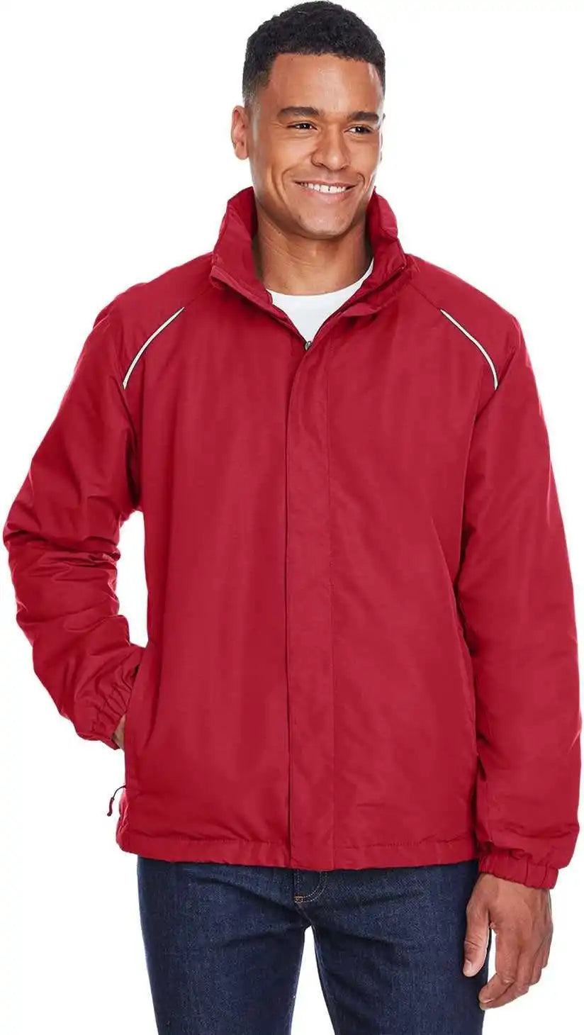 Core 365 88224 Men’s Profile Fleece-lined All-season Jacket - Red