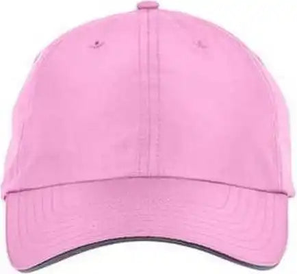 Core 365 Ce001 Adult Pitch Performance Cap - Charcoality Pink - one Size Fits Most