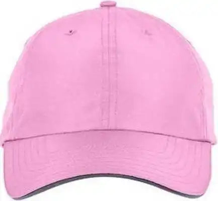 Core 365 Ce001 Adult Pitch Performance Cap - Charcoality Pink - one Size Fits Most