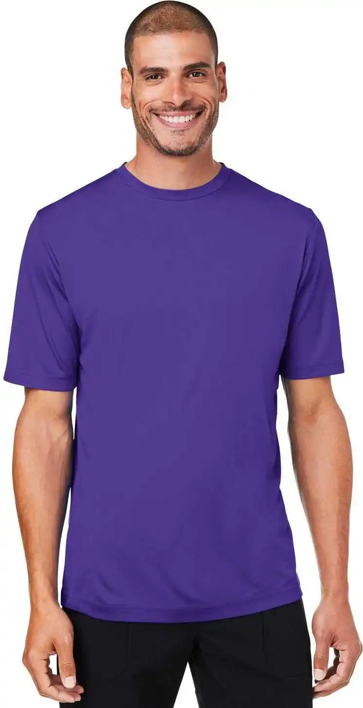 Core 365 Ce10 Unisex Capital Performance t Shirt Campus Purple
