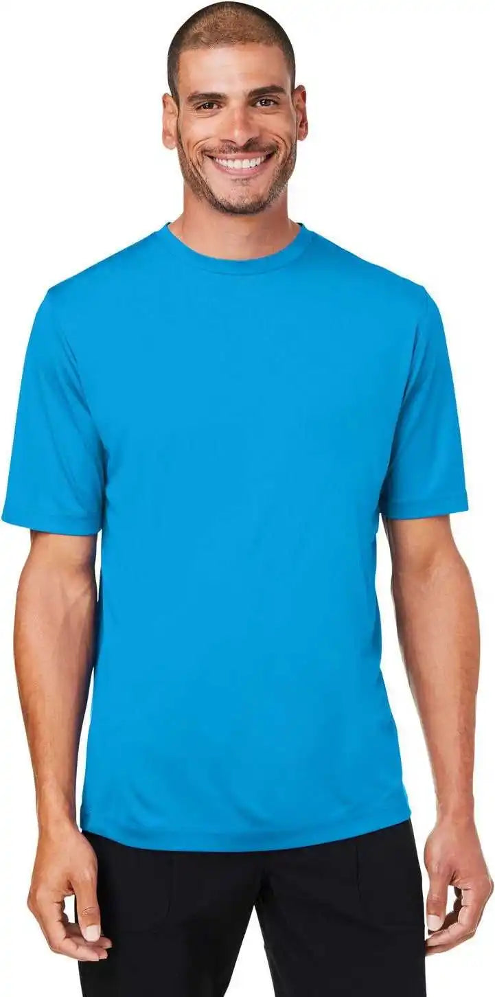 Core 365 Ce10 Unisex Capital Performance t Shirt Electric Blue
