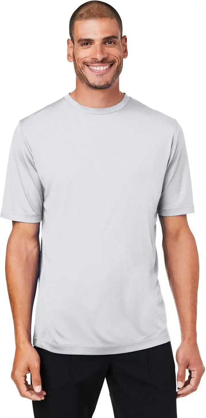 Core 365 Ce10 Unisex Capital Performance t Shirt Platinum