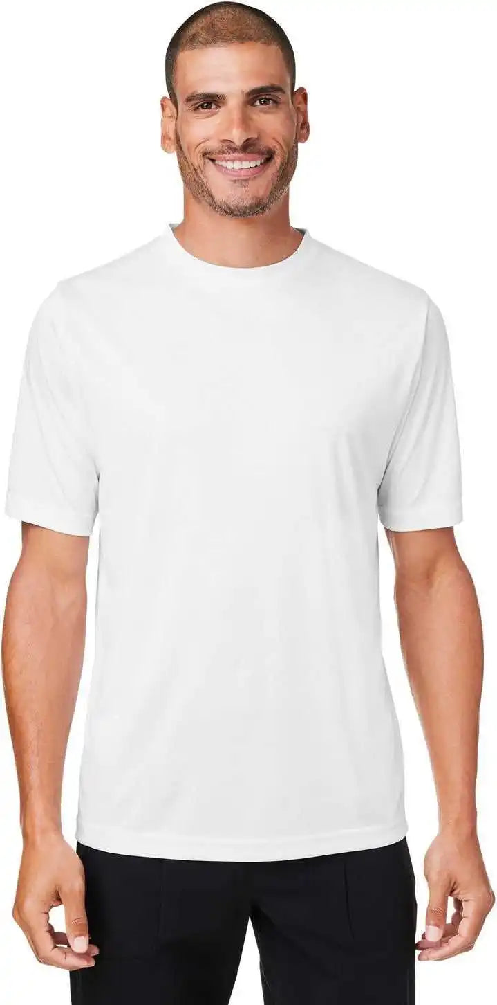 Core 365 Ce10 Unisex Capital Performance T-shirt - White