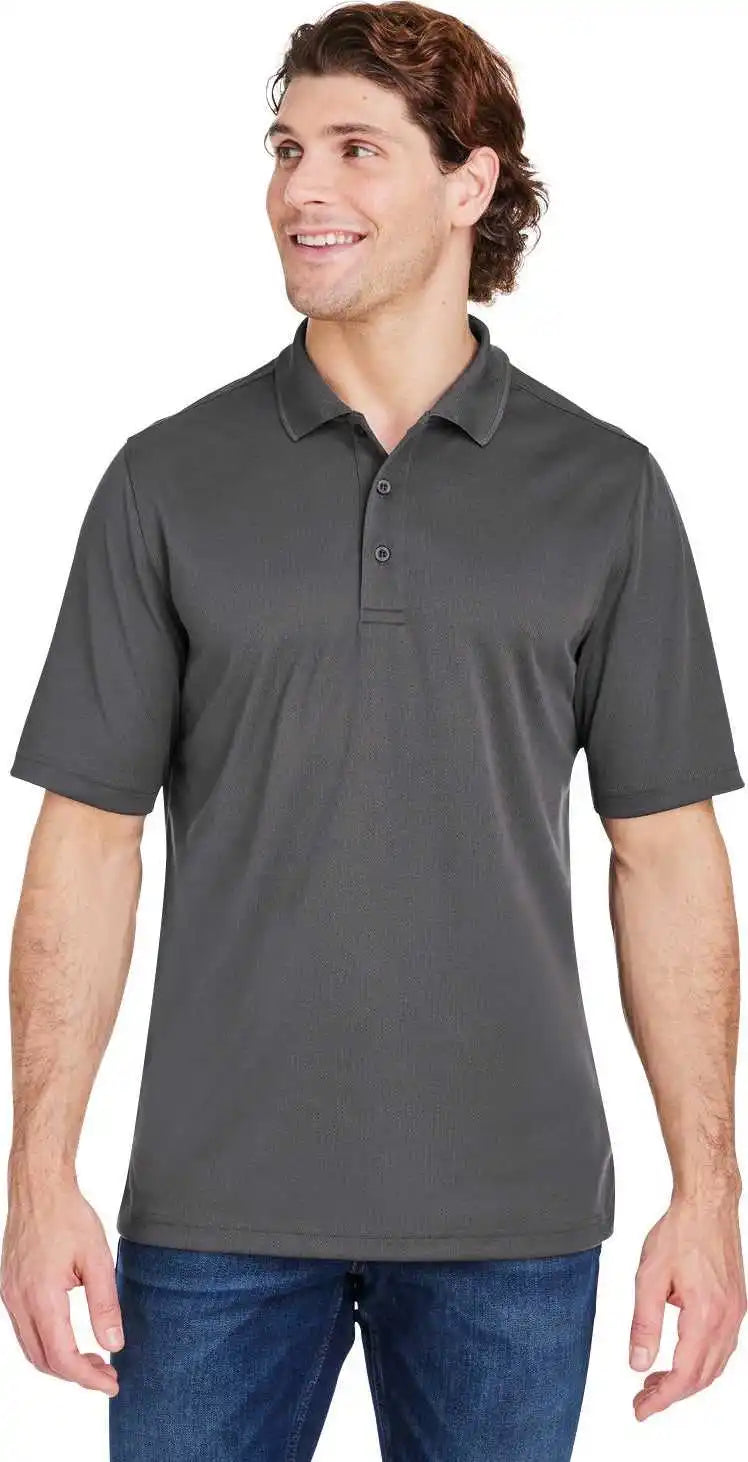 Core 365 Ce104 Men’s Market Snag Protect Mesh Polo Carbon