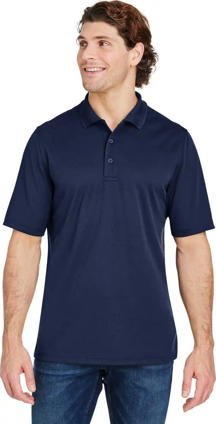 Core 365 Ce104 Men’s Market Snag Protect Mesh Polo - Classic Navy