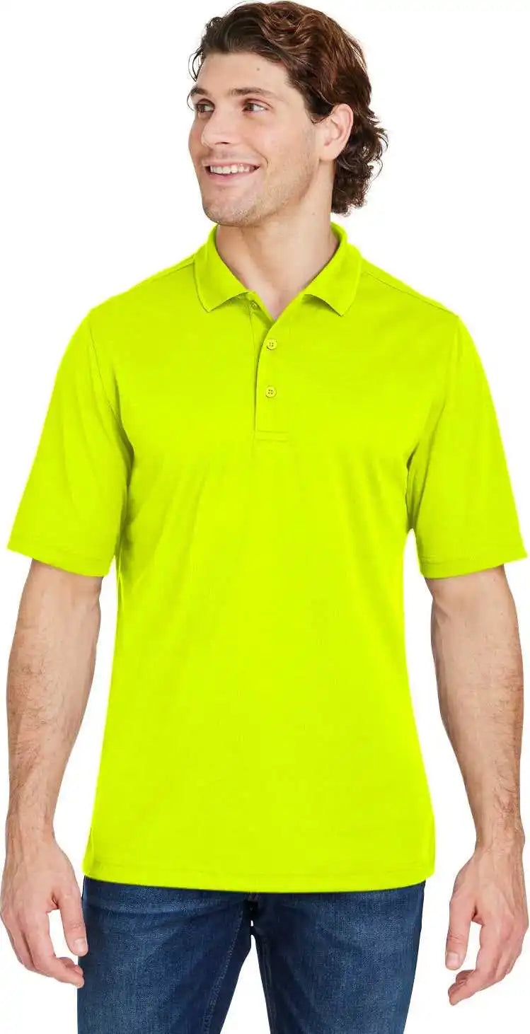 Core 365 Ce104 Men’s Market Snag Protect Mesh Polo - Safety Yellow