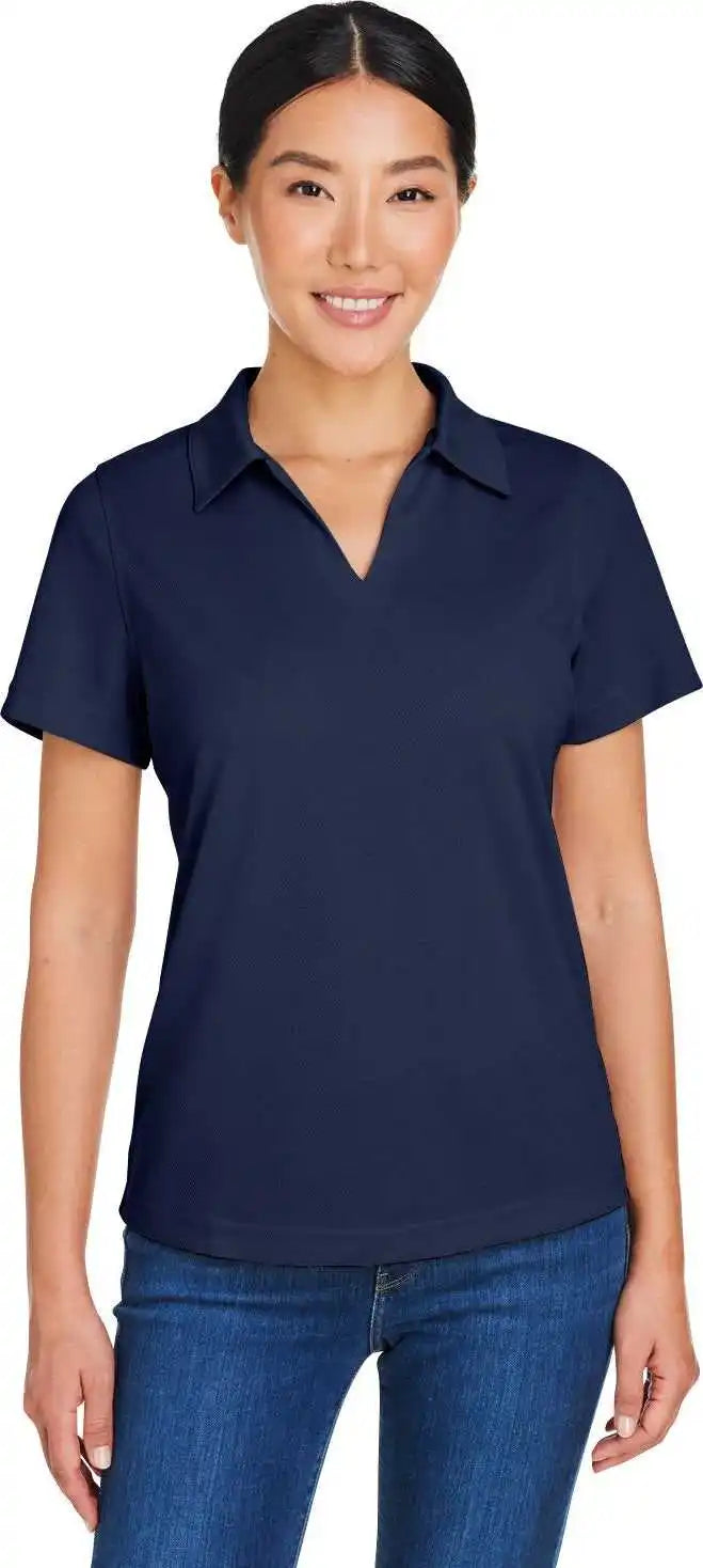 Core 365 Ce104w Ladies’ Market Snag Protect Mesh Polo Classic Navy