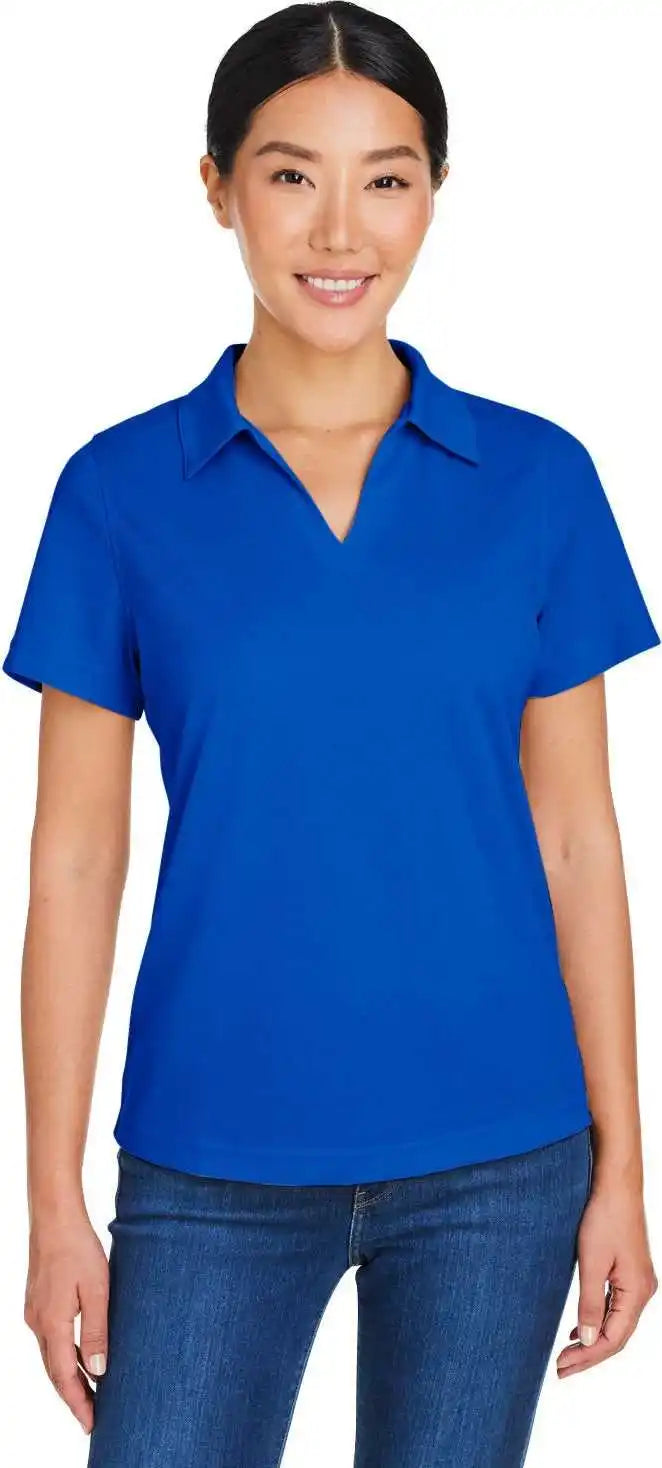 Core 365 Ce104w Ladies’ Market Snag Protect Mesh Polo - True Royal