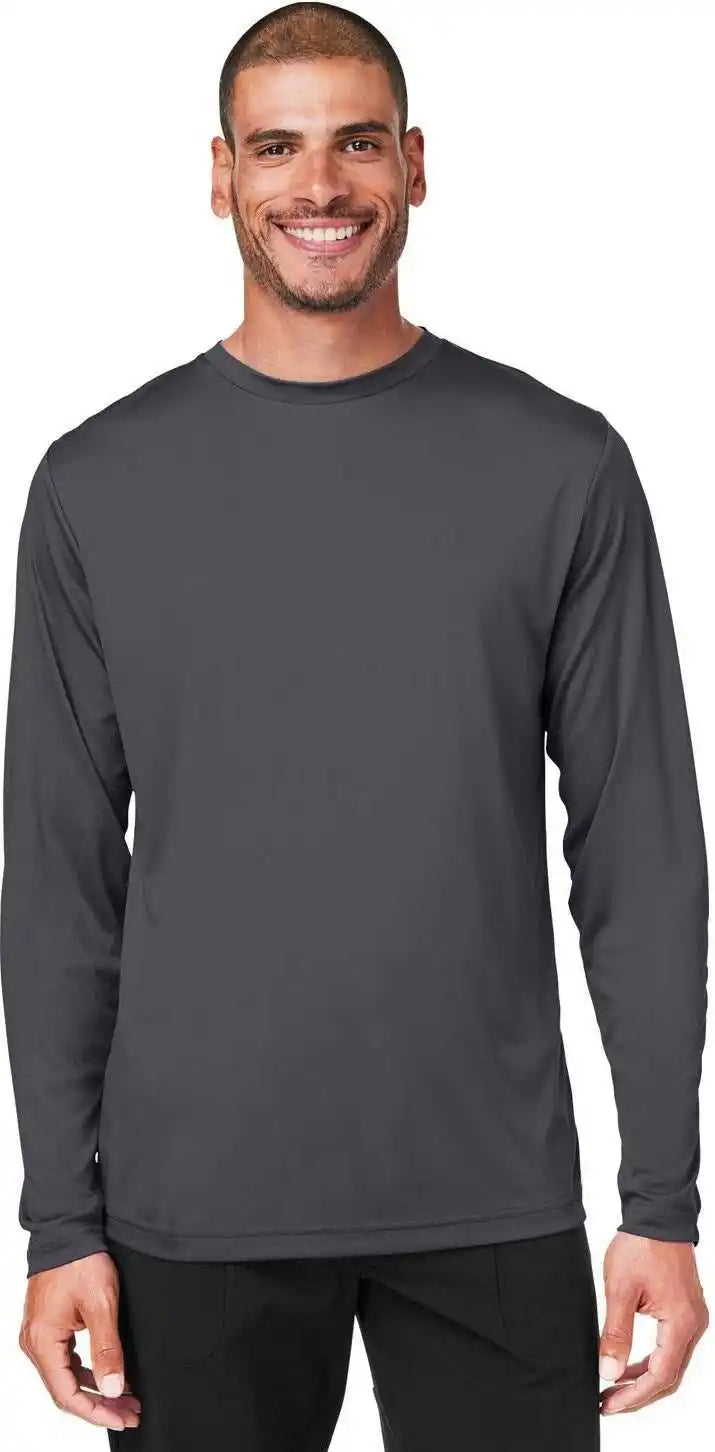 Core 365 Ce10l Unisex Capital Long Sleeve Performance t Shirt Carbon