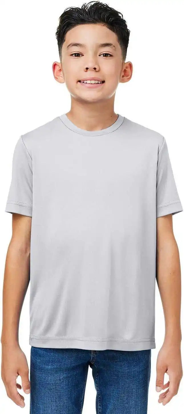 Core 365 Ce10y Youth Capital Performance t Shirt Platinum