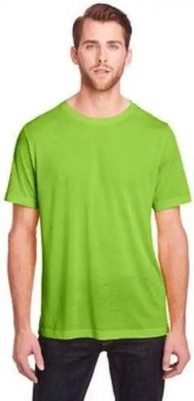 Core 365 Ce111 Adult Fusion Chromasoft Performance T-shirt - Acidark Grayeen