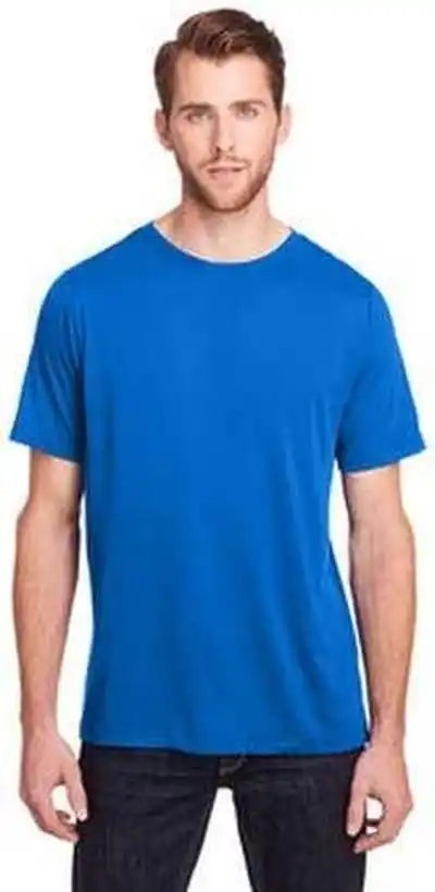 Core 365 Ce111 Adult Fusion Chromasoft Performance t Shirt True Royal