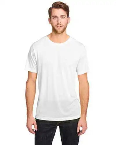 Core 365 Ce111t Adult Tall Fusion Chromasoft Performance T-shirt - White