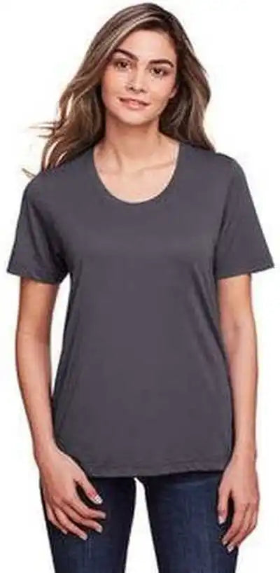 Core 365 Ce111w Ladies’ Fusion Chromasoft Performance T-shirt - Carbon