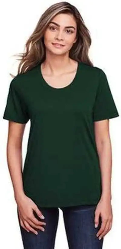 Core 365 Ce111w Ladies’ Fusion Chromasoft Performance T-shirt - Forest