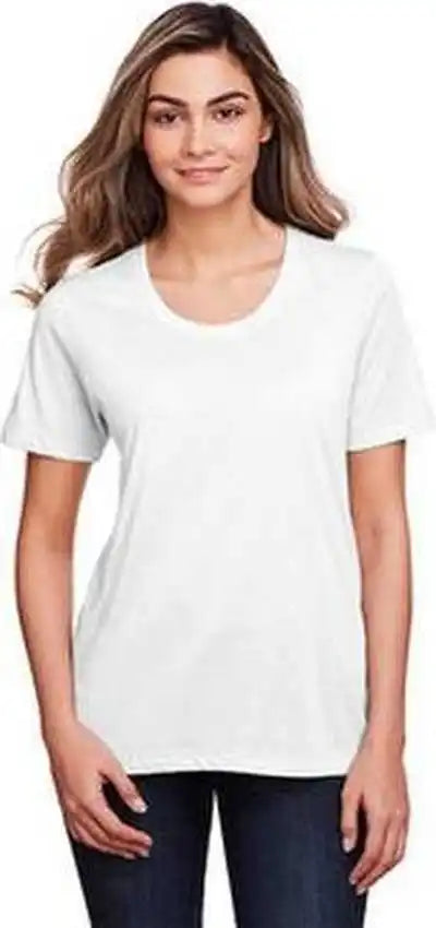 Core 365 Ce111w Ladies’ Fusion Chromasoft Performance t Shirt White