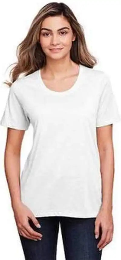 Core 365 Ce111w Ladies’ Fusion Chromasoft Performance t Shirt White