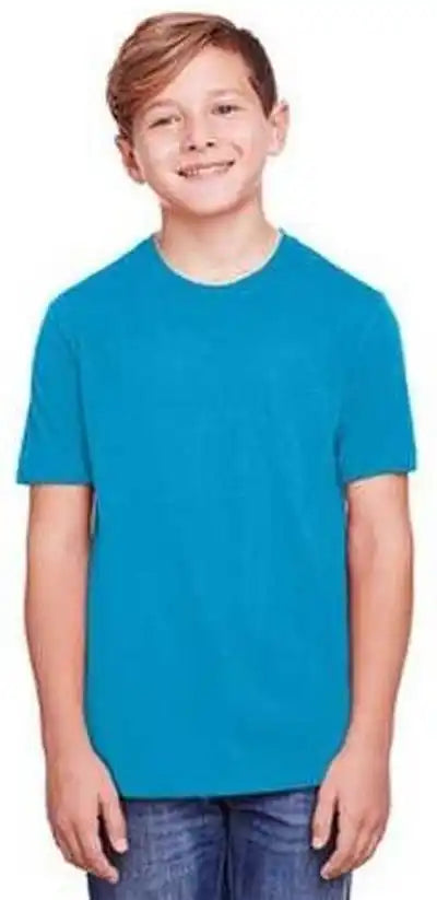 Core 365 Ce111y Youth Fusion Chromasoft Performance T-shirt - Electric Blue