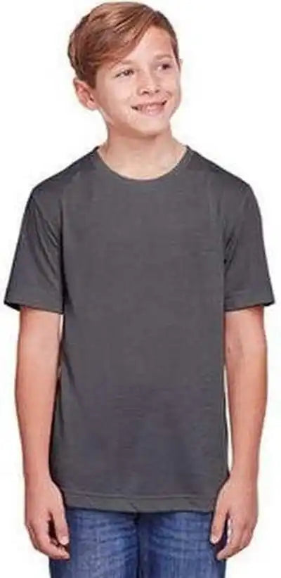 Core 365 Ce111y Youth Fusion Chromasoft Performance T-shirt - Carbon