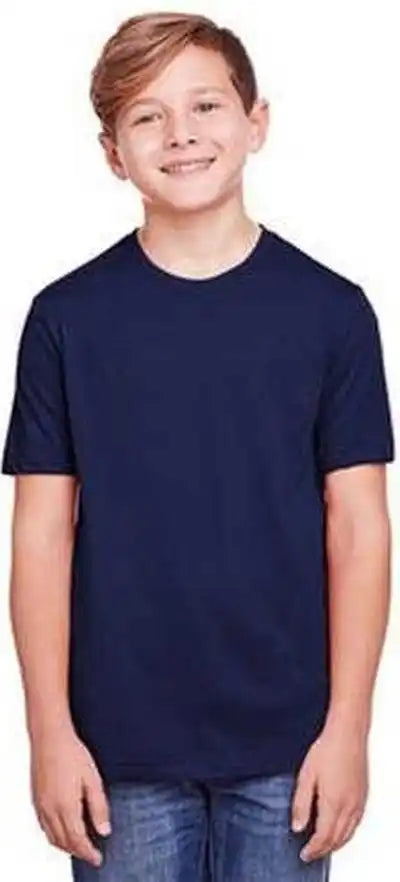 Core 365 Ce111y Youth Fusion Chromasoft Performance T-shirt - Navy