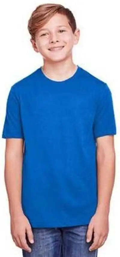Core 365 Ce111y Youth Fusion Chromasoft Performance t Shirt True Royal