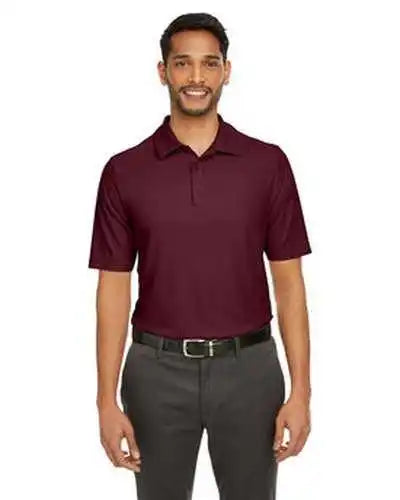 Core 365 Ce112 Men’s Fusion Chromasoft Pique Polo - Burgundy