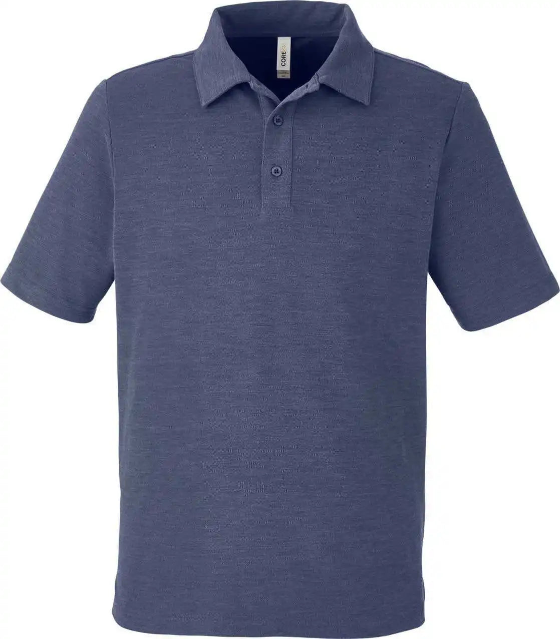 Core 365 Ce112 Men’s Fusion Chromasoft Pique Polo - Classic Navy Heatherh