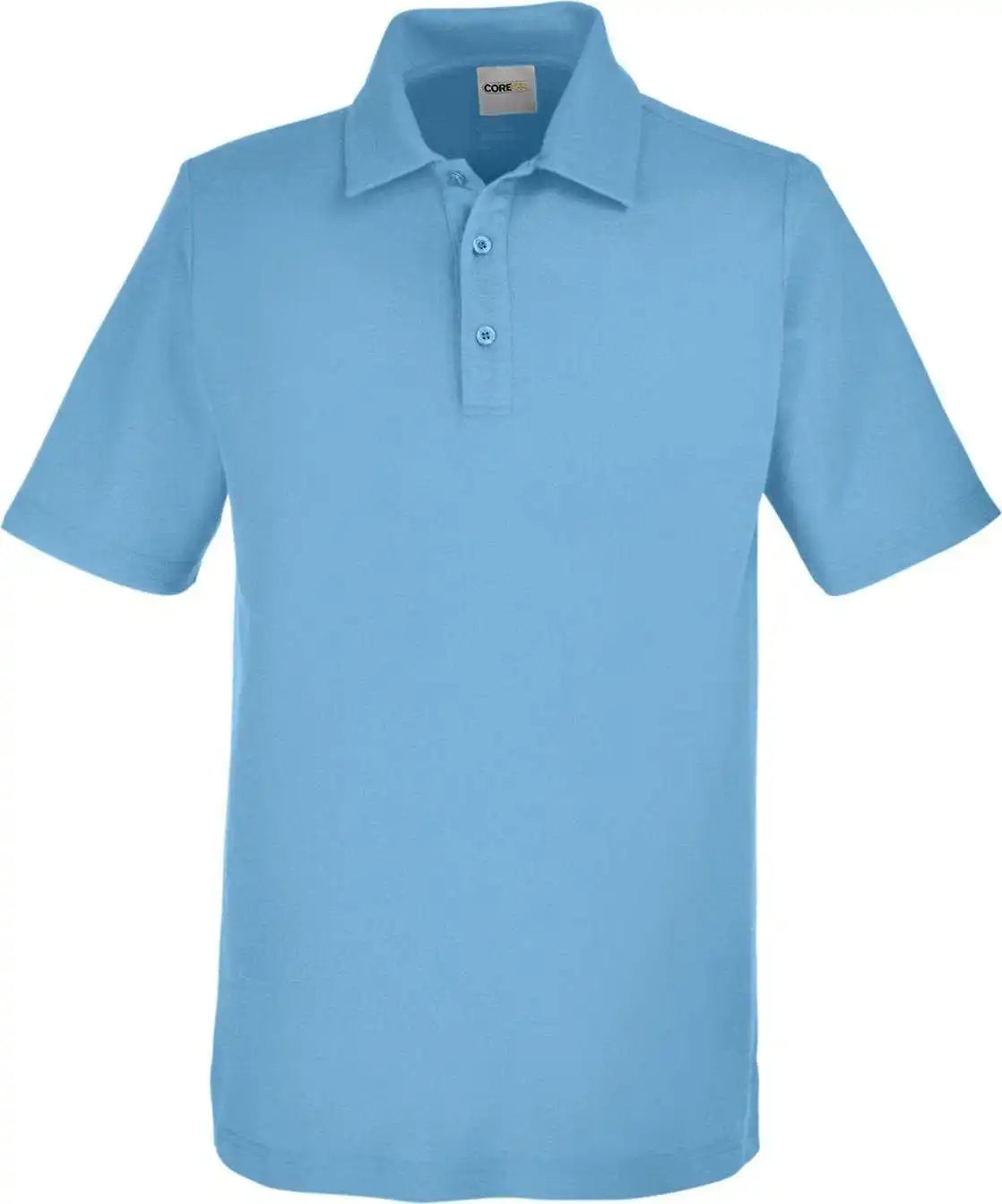Core 365 Ce112 Men’s Fusion Chromasoft Pique Polo - Columbia Blue