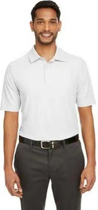 Core 365 Ce112 Men’s Fusion Chromasoft Pique Polo - White