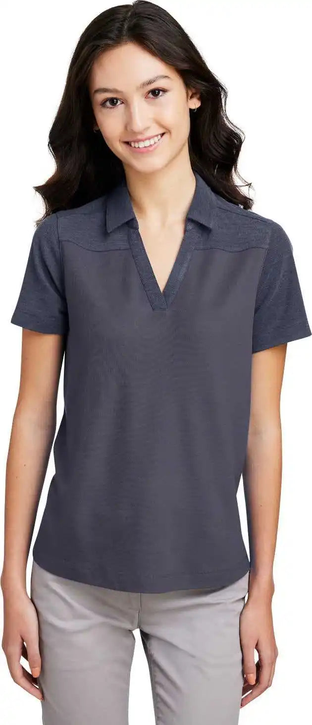 Core 365 Ce112cw Ladies’ Fusion Chromasoft Colorblock Polo - Cls Nv