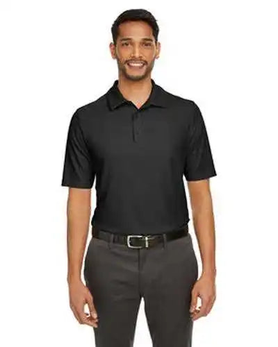 Core 365 Ce112t Men’s Tall Fusion Chromasoft Pique Polo - Black