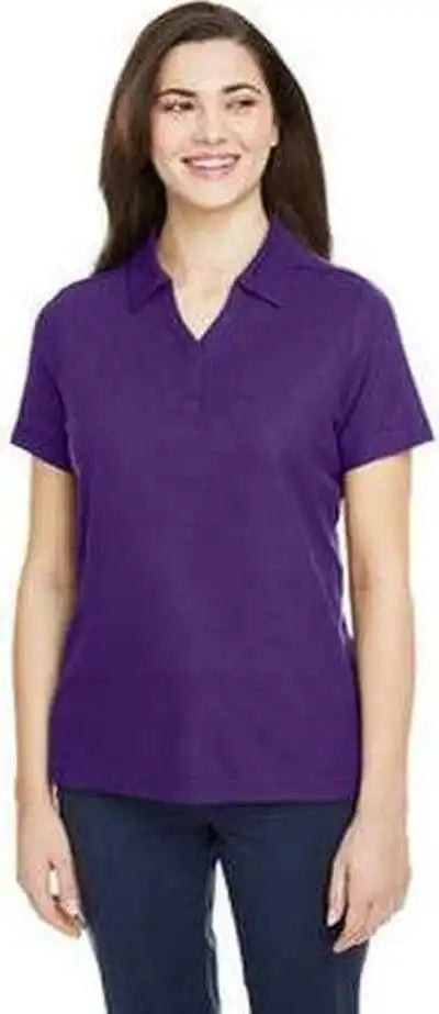 Core 365 Ce112w Ladies’ Fusion Chromasoft Pique Polo - Campus Purple