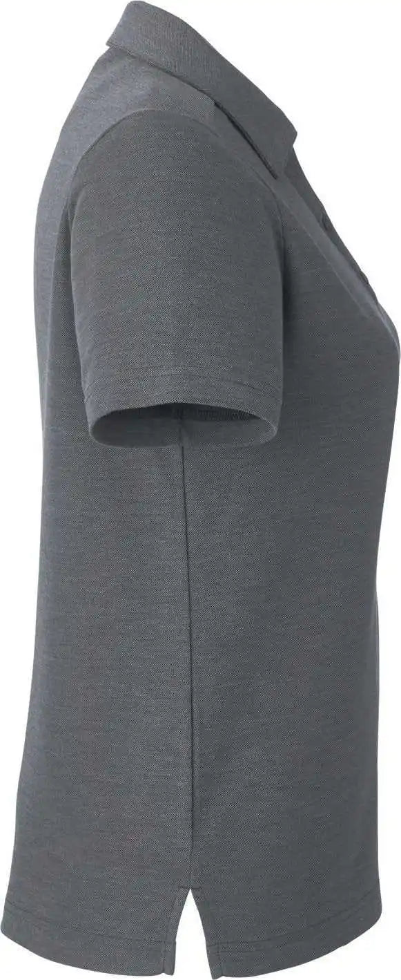 Core365 Ce112w Ladies’ Fusion Chromasoft Pique Polo - Carbon Heather